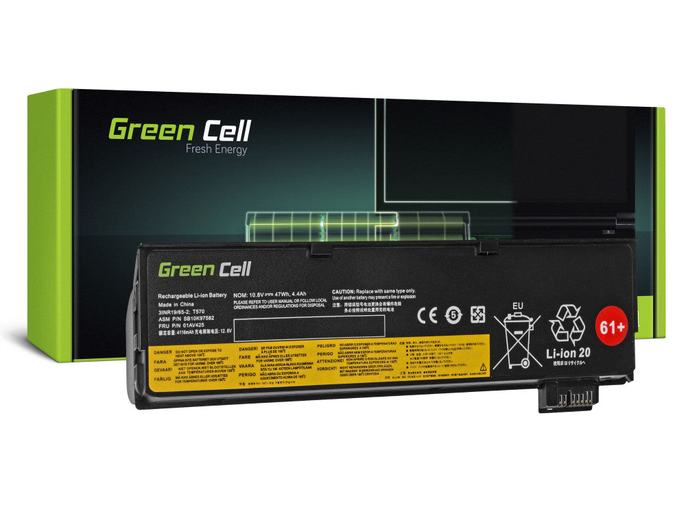 Premium battery 4400 mAh 01AV424 for Lenovo ThinkPad T470 T570 A475 P51S T25