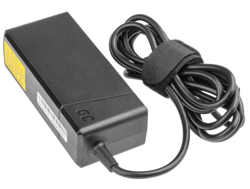 Premium power adapter and power cable USB-C 65W 3m for tablet, mobile phone, notebook