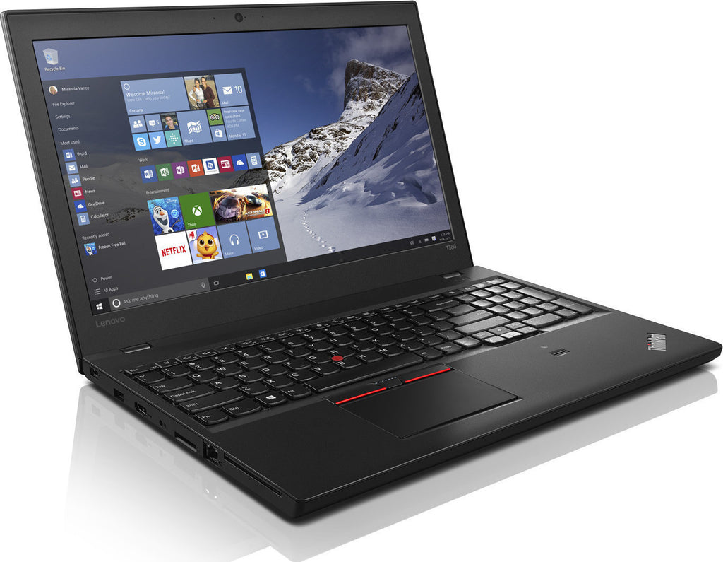 Lenovo ThinkPad T560 15.6 inch 1920×1080 Full HD Intel Core i5 256GB SSD 8GB Windows 10 Pro Webcam