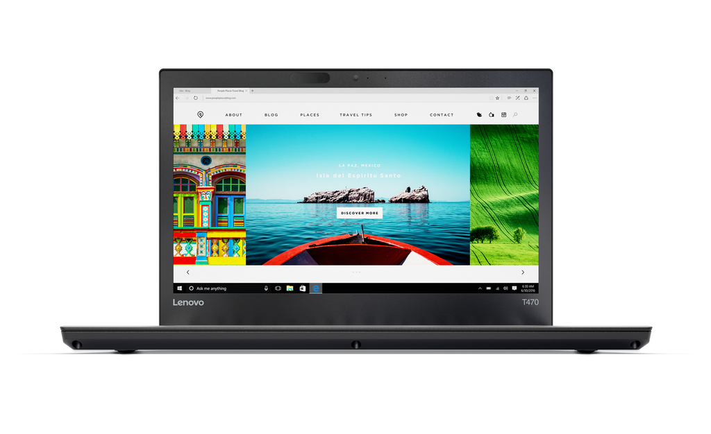 Lenovo ThinkPad T470 14 pollici 1920×1080 Full HD Intel Core i5 256 GB SSD 8 GB Windows 10 Home Webcam
