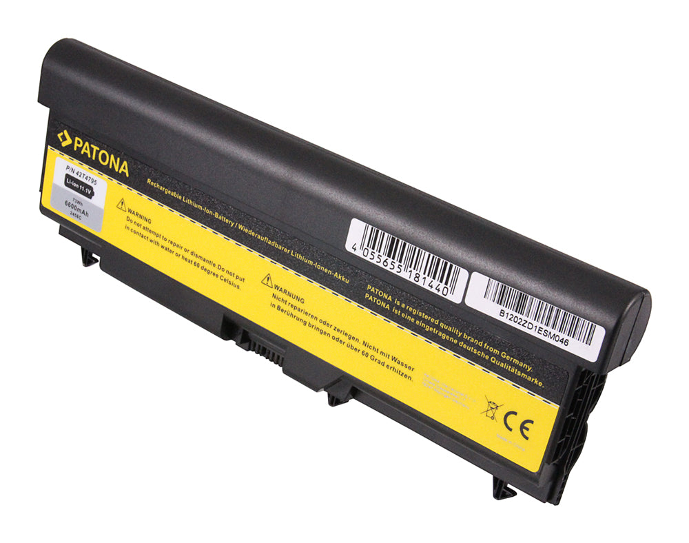 Premium battery - 6600 mAh - Lenovo T430 T530 T430i T530i L530 T510 T520 W530