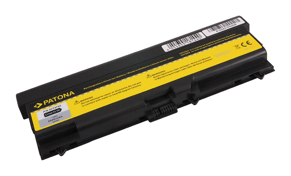 Premium battery - 6600 mAh - Lenovo T430 T530 T430i T530i L530 T510 T520 W530