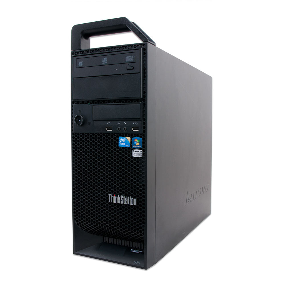 Lenovo ThinkStation S20 Xeon 160GB SSD + 500GB 12GB Win 10