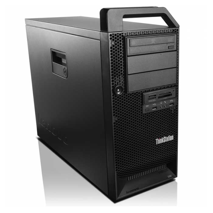 Lenovo ThinkStation D20 Hexa Core Xeon 2x 256GB SSD 96GB Win 10