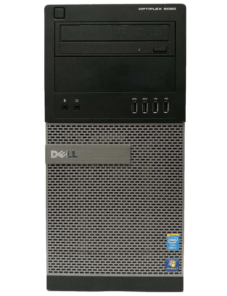 Dell OptiPlex 9020 MT Intel Quad Core i5 512 Go SSD 16 Go Windows 10 Pro DVD Brenner