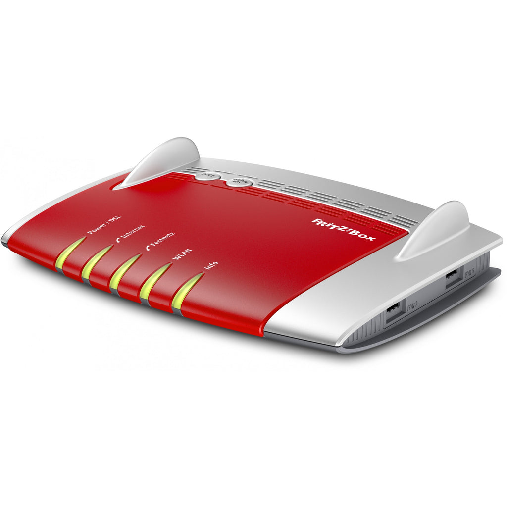 AVM FRITZ!Box 7490 WLAN AC + N Router VDSL ADSL Dual-Band incl. WLAN Mesh incl. DECT incl. Media Server