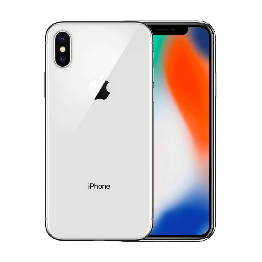 Smartphone Apple iPhone X da 5,8 pollici, 256 GB di memoria, argento