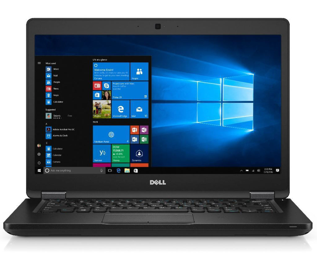 Dell Latitude 5480 14 inch 1920x1080 Full HD Intel Core i5 256GB SSD 8GB Windows 10 Home Webcam