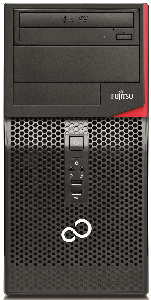 Fujitsu Esprimo P556 E85+ Intel Celeron G3900 256 Go SSD + 500 Go HDD 8 Go Windows 10 Pro MAR DVD Brenner