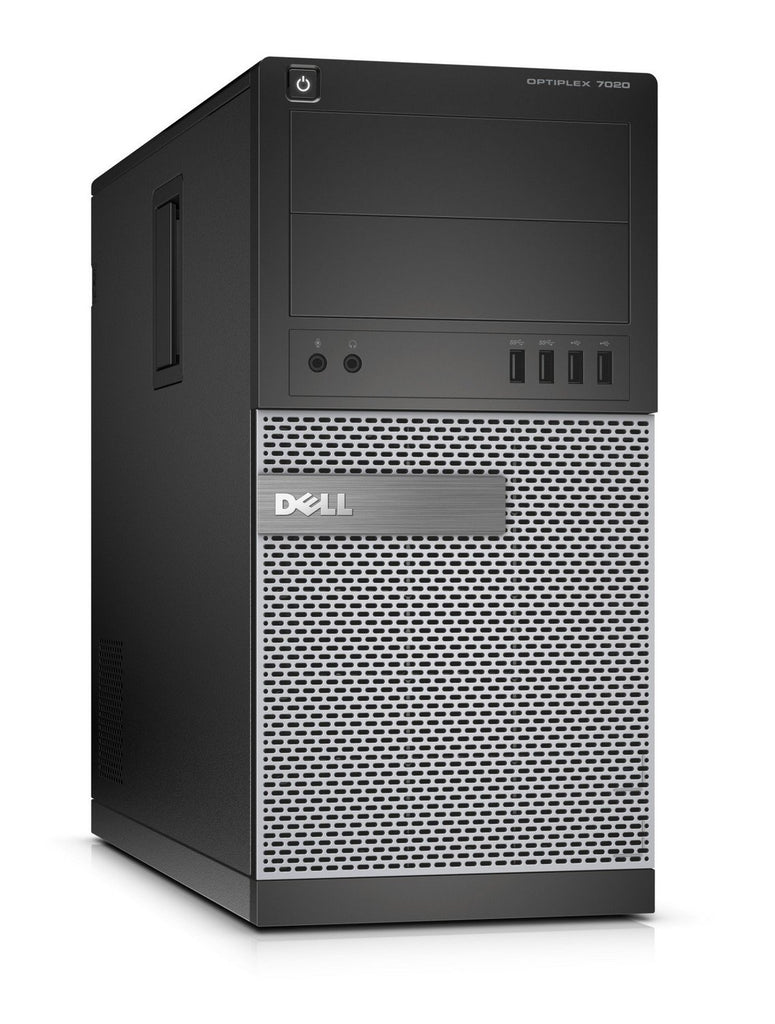 Dell OptiPlex 7020 MT Intel Quad Core i5 128 GB SSD 4 GB Windows 10 Pro Unità DVD
