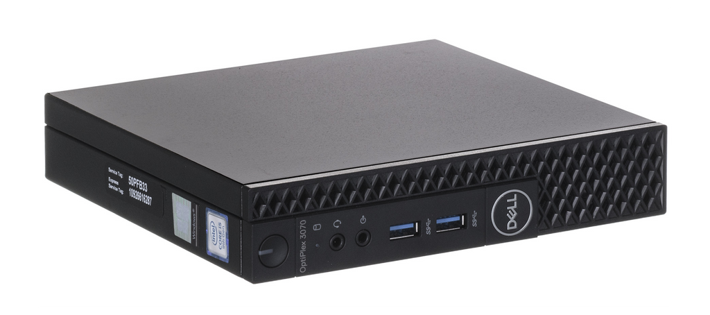 Dell OptiPlex 3070 Micro Intel Six Core i5 256GB SSD 8GB Windows 10 Pro incl. WiFi - new device