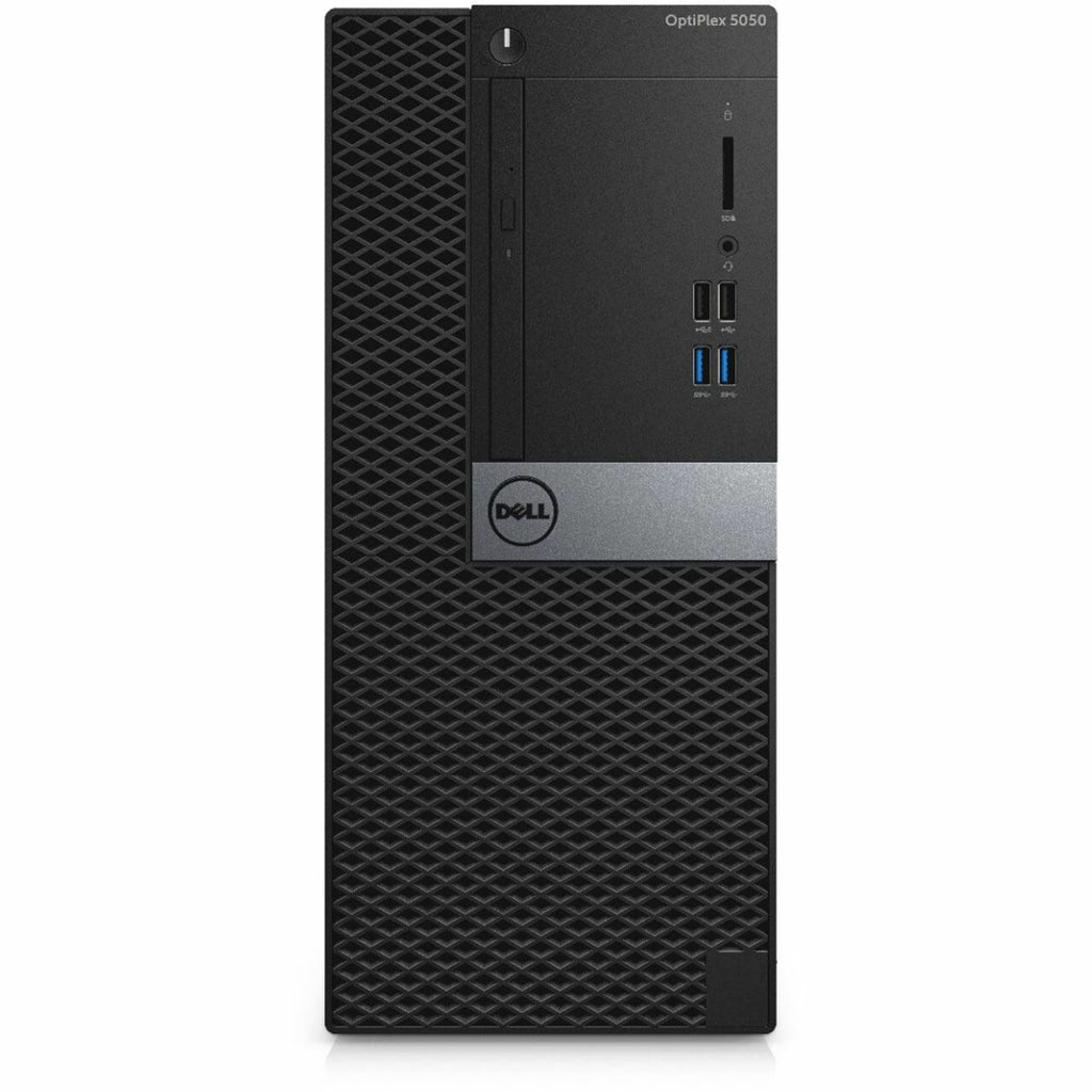 Dell Optiplex 5050 MT Intel Quad Core i5 1TB SSD 16GB Windows 10 Home DVD Burner