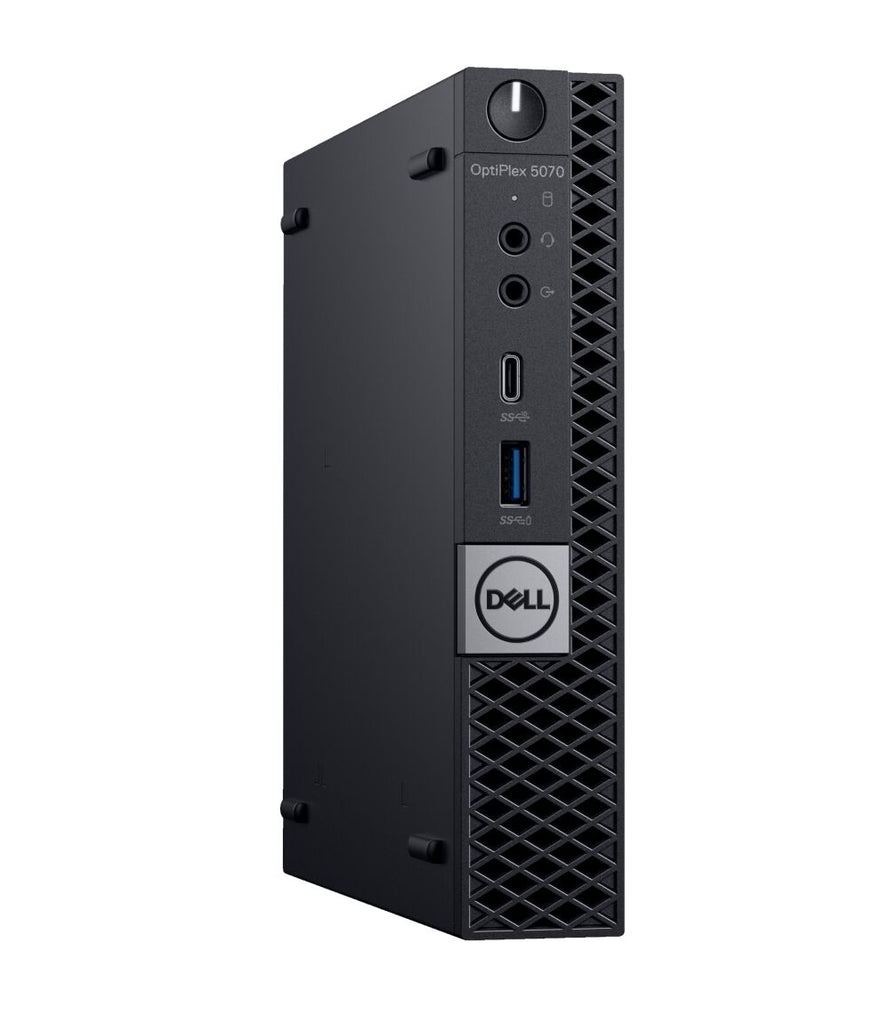 Dell Optiplex 5070 Micro MFF Intel Six Core i5 256GB SSD 16GB Windows 11 Pro incl. WiFi