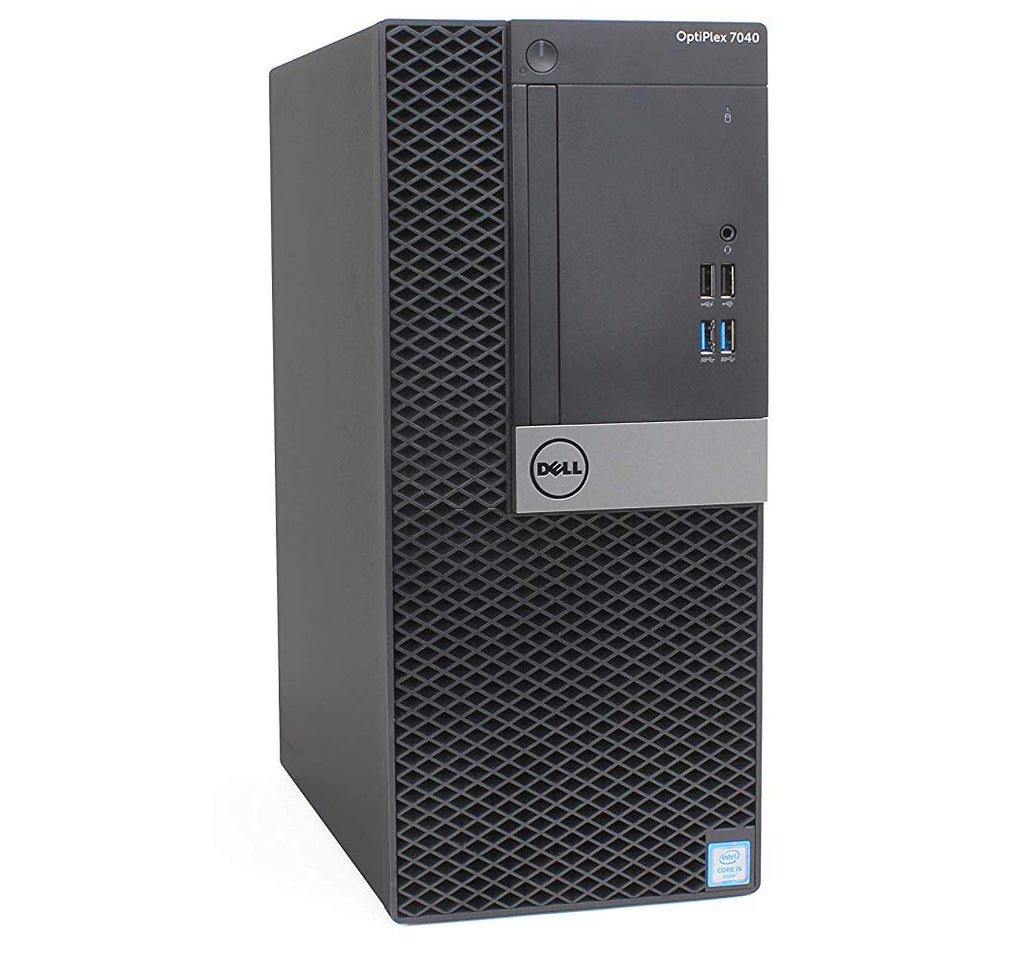 Dell Optiplex 7040 MT Intel Quad Core i5 256GB SSD 8GB Windows 10 Pro DVD Burner