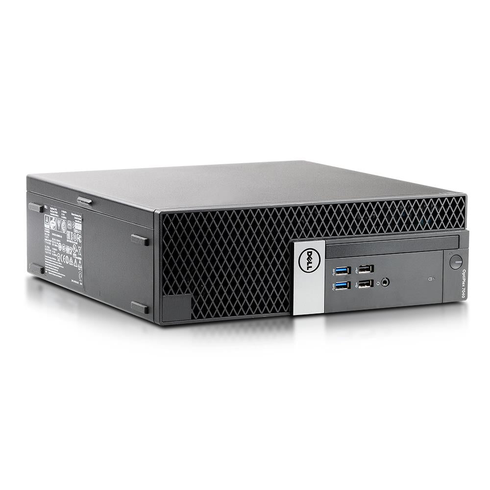 Dell Optiplex 7040 SFF Intel Quad Core i5 256GB SSD + 2TB HDD 16GB Windows 10 Home DVD Burner