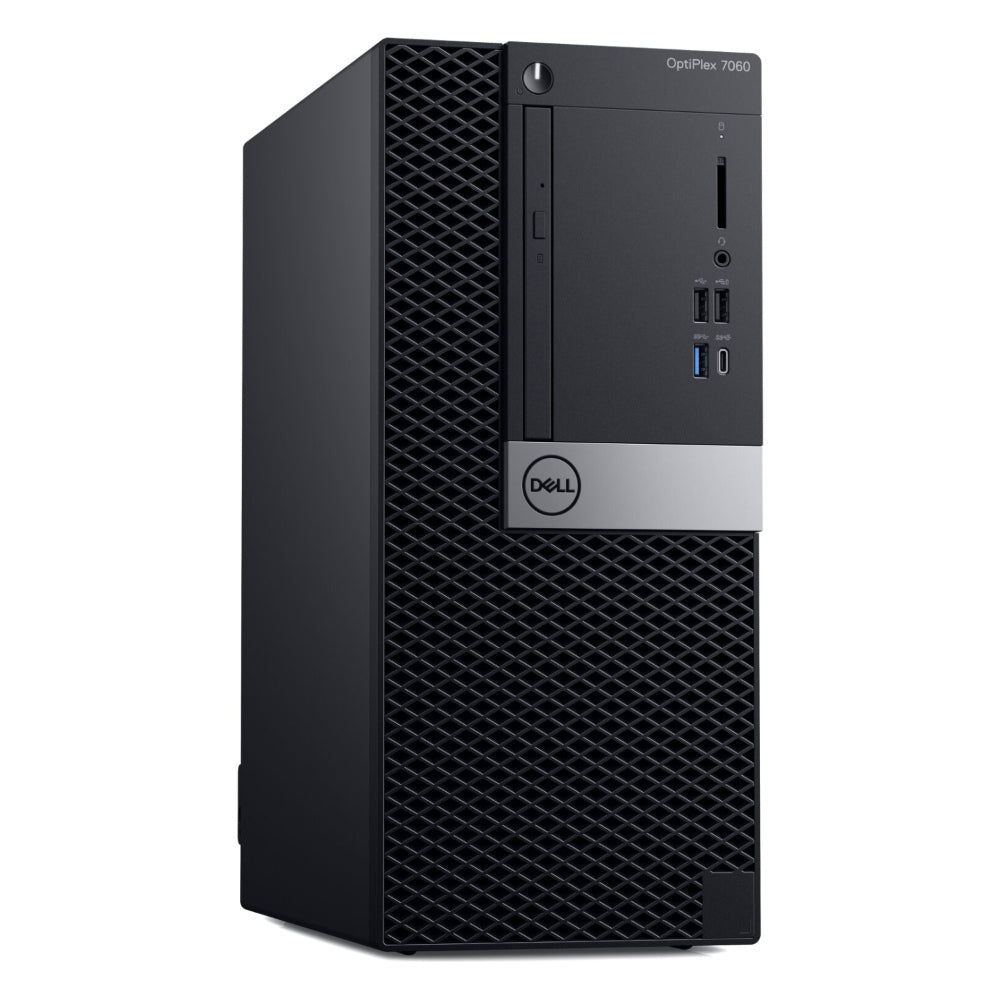 Dell Optiplex 7060 MT Tower Intel Six Core i5 512GB SSD 16GB Windows 11 Pro DVD Burner