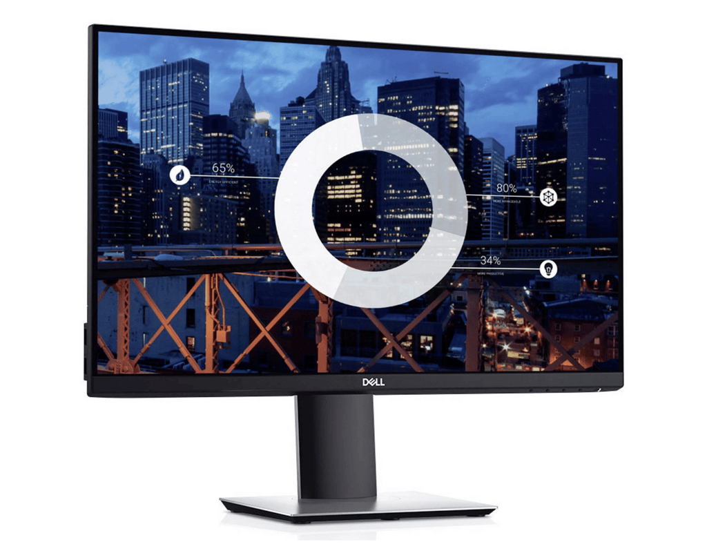 Dell P2419H nero 23,8 pollici Full HD 1920x1080 DisplayPort HDMI VGA USB Altezza regolabile