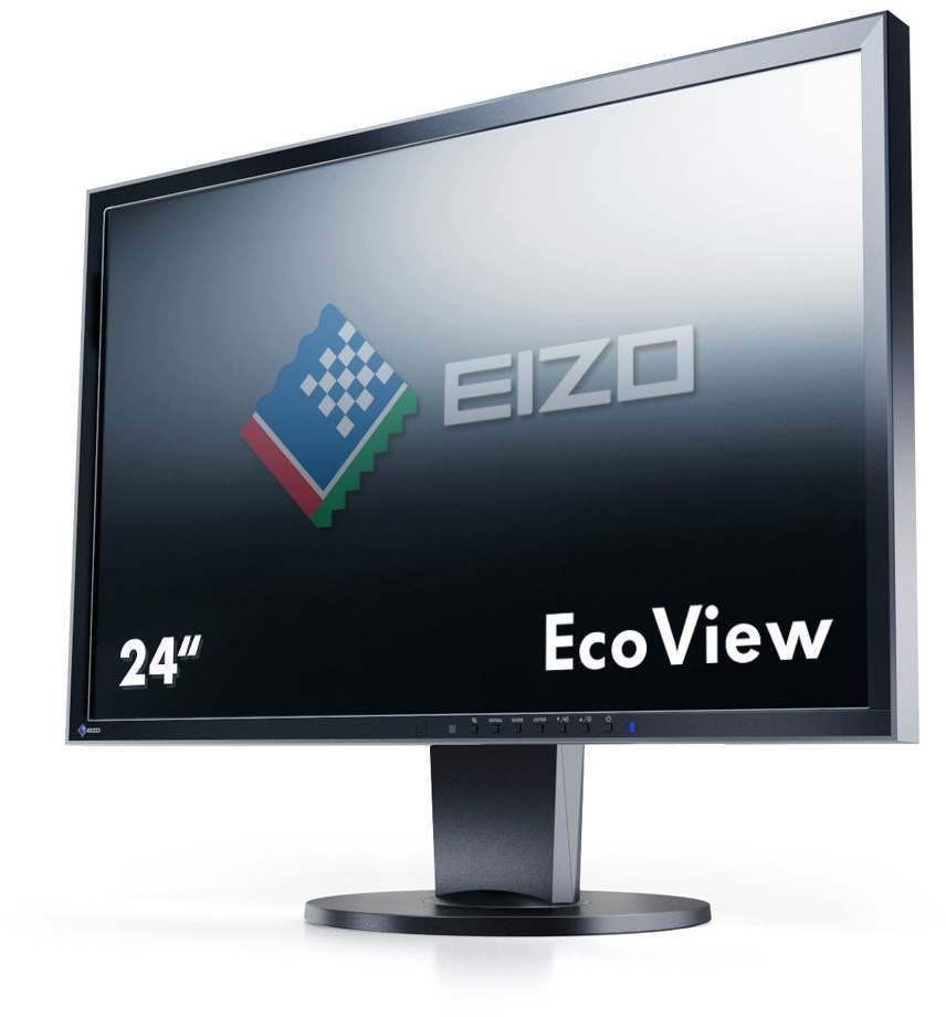 Eizo FlexScan EV2436W-BK noir 24 pouces WUXGA 1920x1200 DisplayPort DVI Hauteur réglable