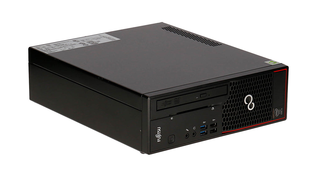 Masterizzatore DVD Fujitsu Esprimo C720 SFF Intel Core i3 da 0 Watt, SSD da 128 GB, Windows 10 Pro da 8 GB