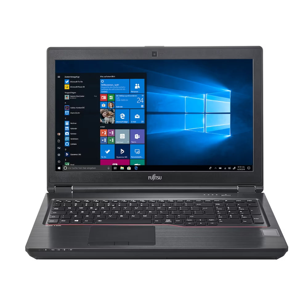 Fujitsu Celsius H780 15,6 Zoll 1920x1080 Full HD Intel Core i7 512GB SSD 32GB Windows 11 Pro Nvidia Quadro P600