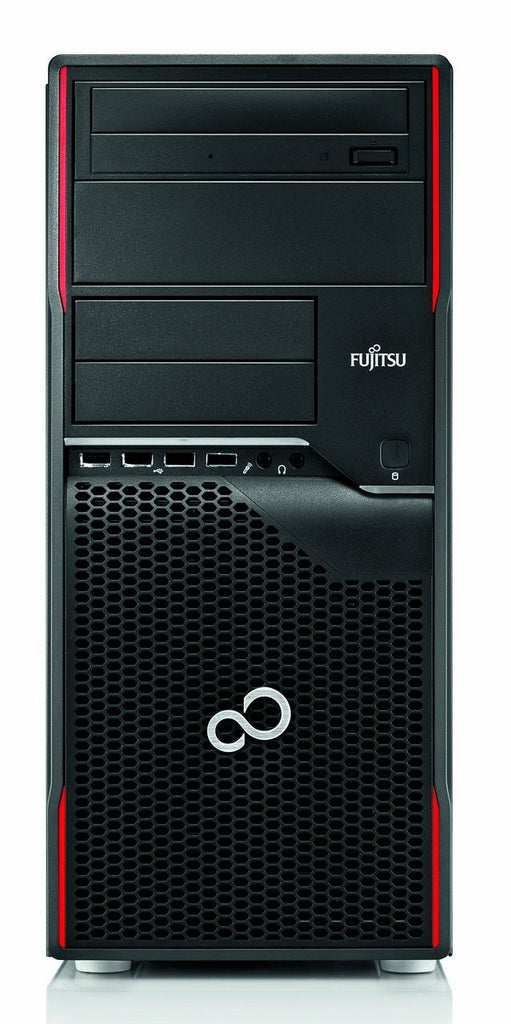 Fujitsu Celsius W410 Intel Quad Core i5 512 GB SSD 8 GB Windows 10 Pro Unità DVD