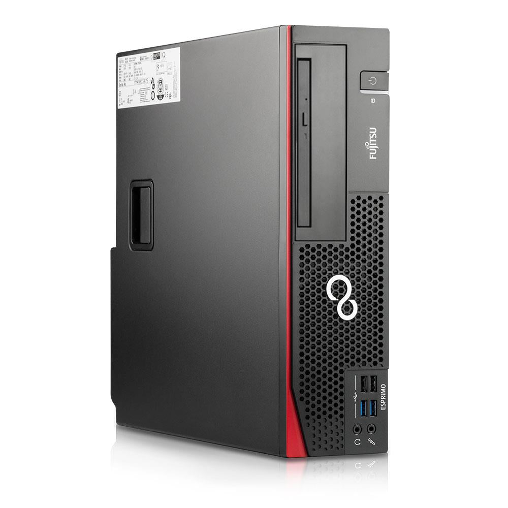 Fujitsu Esprimo D756 E85+ Intel Pentium G4400 256GB SSD 4GB Windows 10 Pro DVD Brenner