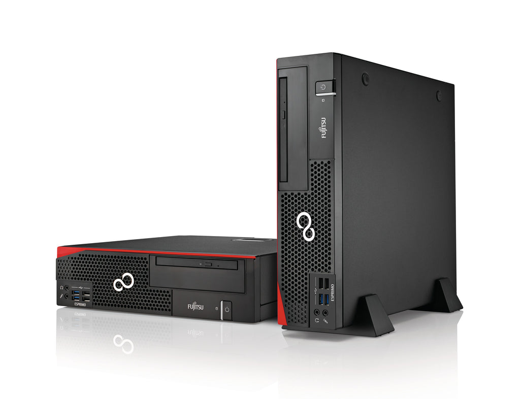 Fujitsu Esprimo D756 E85+ Intel Pentium G4400 256GB SSD 4GB Windows 10 Pro DVD Brenner