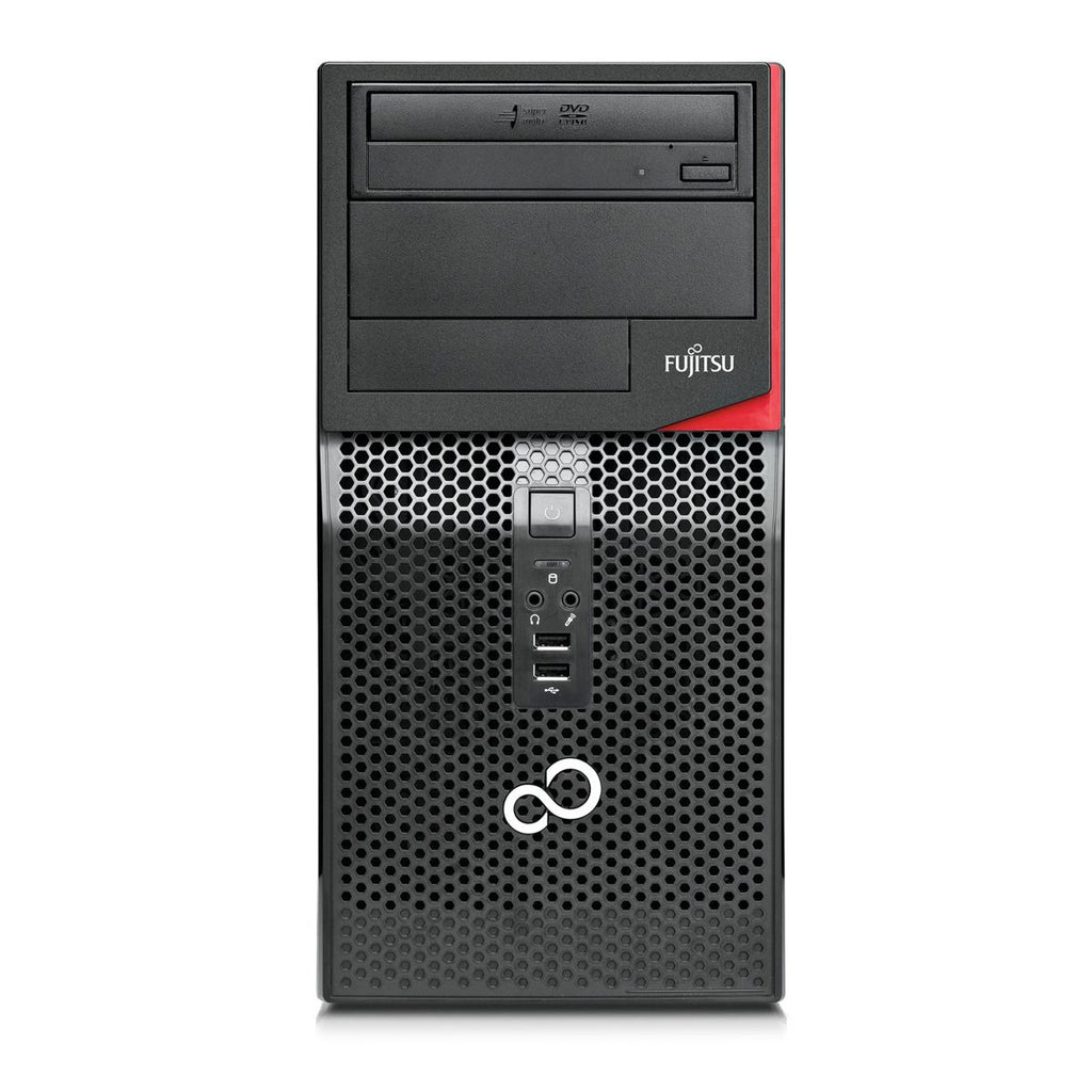 Fujitsu Esprimo P420 Intel Quad Core i5 256 GB SSD 8 GB Windows 10 Home Unità DVD