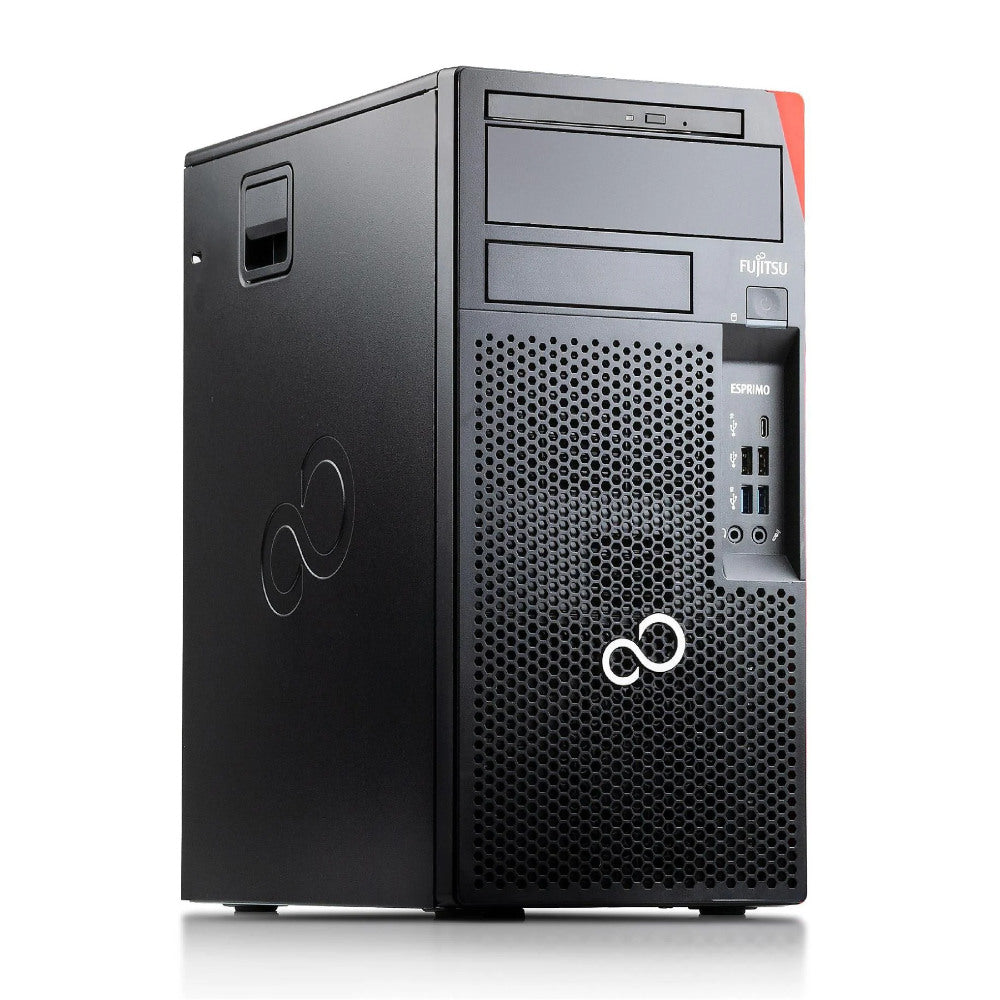 Fujitsu Esprimo P758 E85+ Intel Six Core i7 256 GB SSD + 2 TB HDD 16 GB Windows 11 Pro