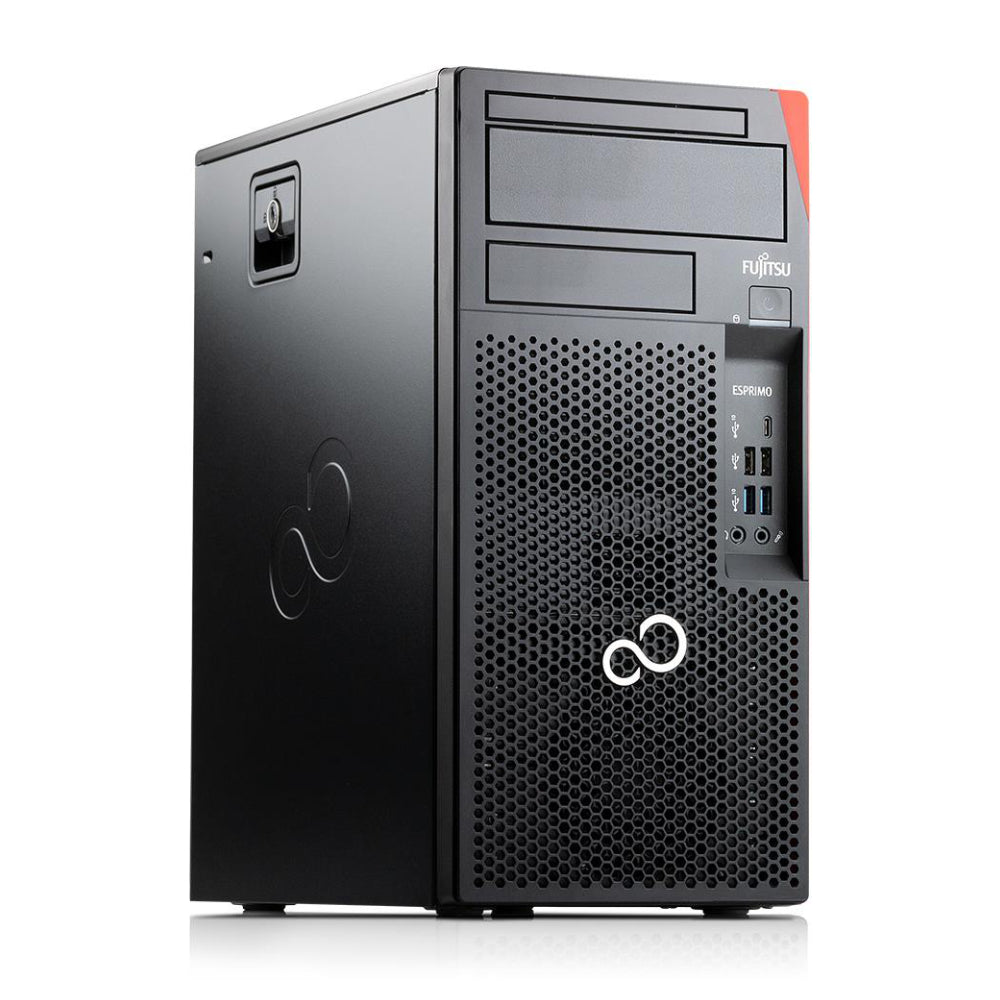 Fujitsu Esprimo P958 Intel Six Core i5 1TB SSD 32GB Windows 11 Pro Unità DVD