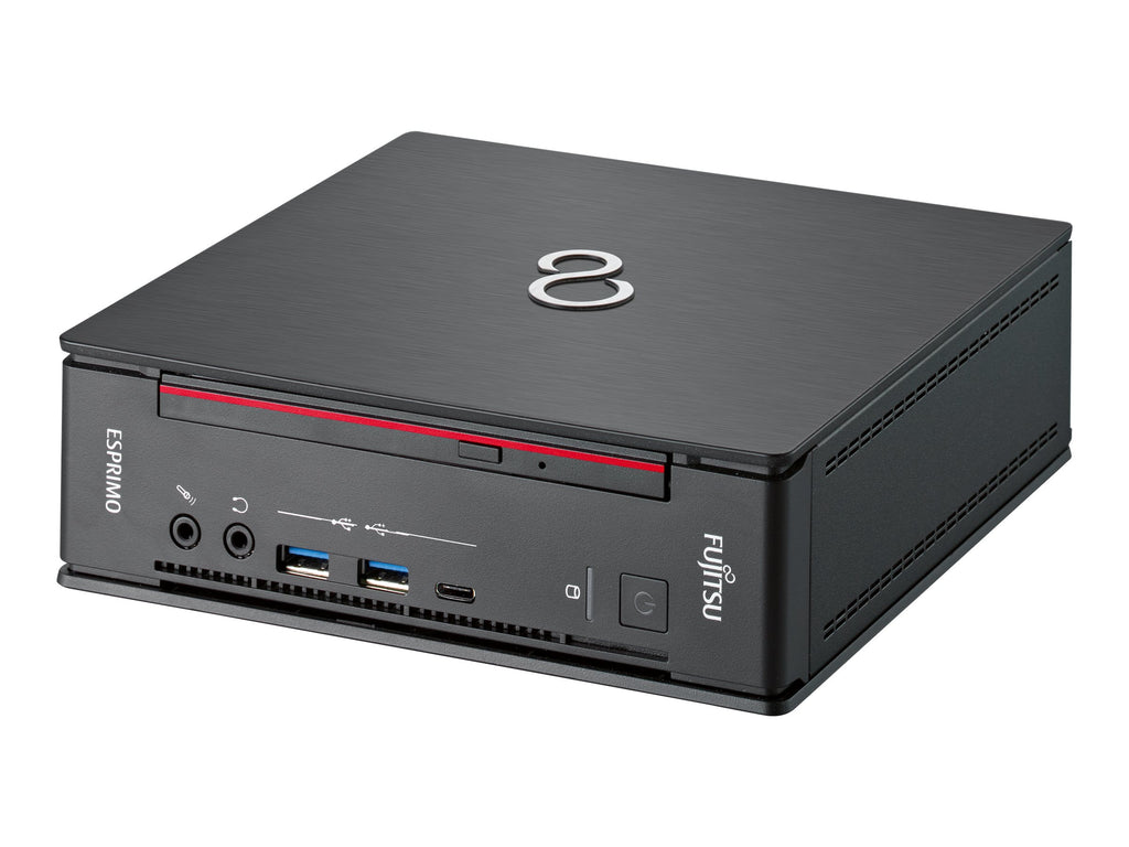 Mini PC Fujitsu Esprimo Q956 Intel Quad Core i5 da 0 Watt, SSD da 128 GB, masterizzatore DVD da 8 GB Windows 10 Pro