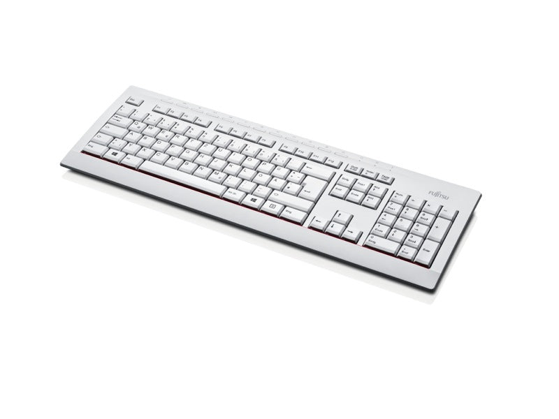 Tastiera USB Fujitsu KB521 in marmo grigio tedesco