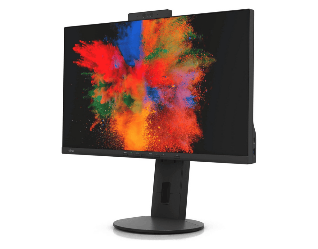 Fujitsu P2410 TS CAM nero 23,8 pollici Full HD 1920x1080 HDMI DisplayPort USB incl. webcam - nuovo dispositivo