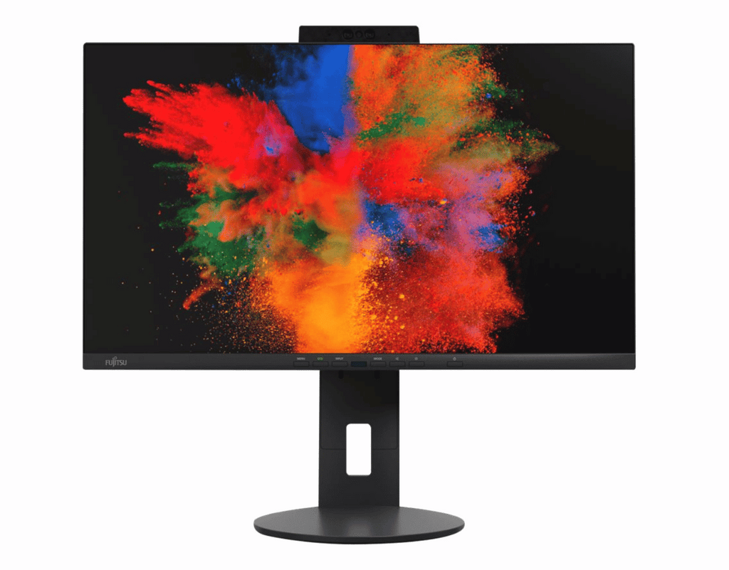 Fujitsu P2410 TS CAM nero 23,8 pollici Full HD 1920x1080 HDMI DisplayPort USB incl. webcam - nuovo dispositivo