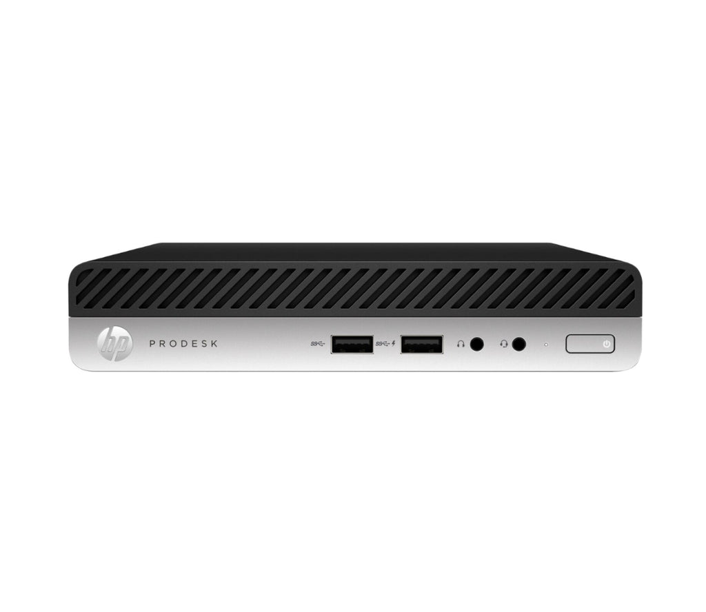 HP ProDesk 400 G4 Desktop Mini Intel Core i5-8400T 256GB SSD 8GB Windows 10 Pro