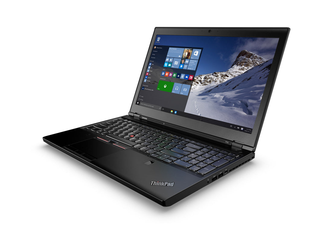 Lenovo ThinkPad P50 15, 6 pouces 1920x1080 Full HD Intel Core i7 512 Go SSD 16 Go Windows 10 Pro Nvidia Quadro