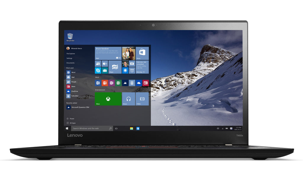 Lenovo ThinkPad T460s 14 inch 1920×1080 Full HD Intel Core i5 256GB SSD 8GB Windows 10 Pro Webcam