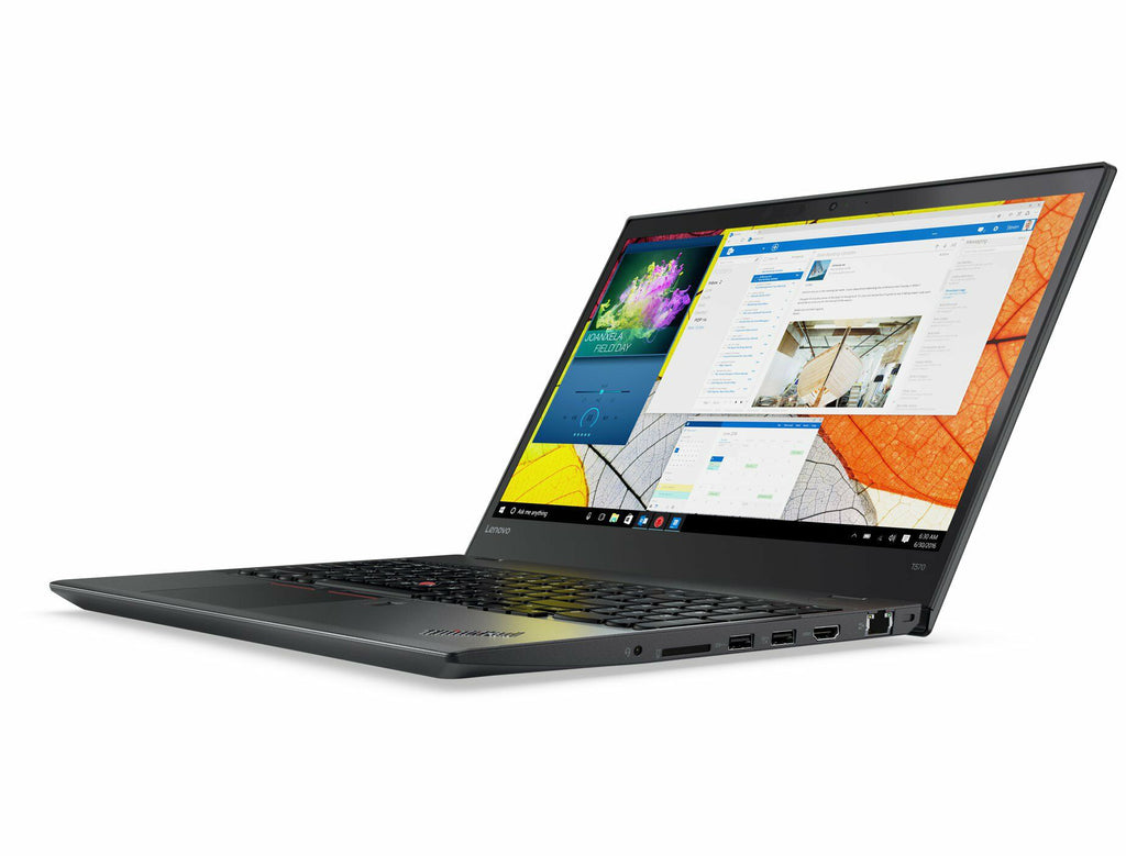 Lenovo ThinkPad T570 15, 6 pouces 1920x1080 Full HD Intel Core i7 512 Go SSD 16 Go Windows 10 Pro UMTS LTE