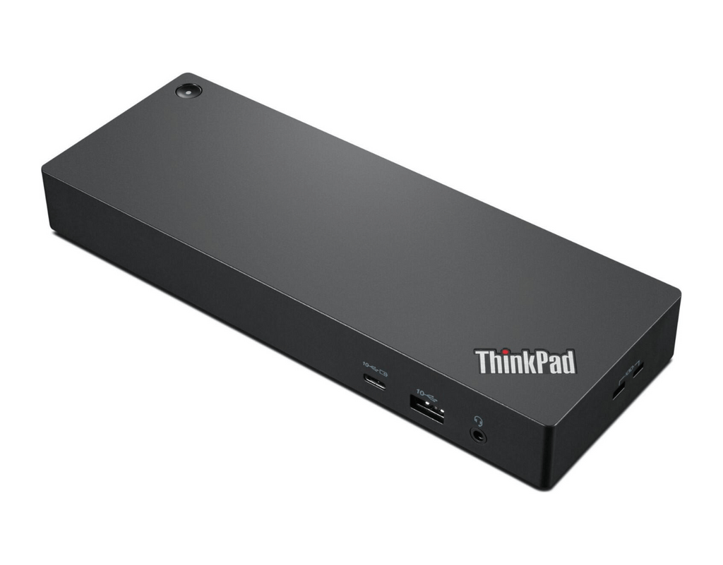 Lenovo ThinkPad Universal Thunderbolt 4 Dock docking station including 135-watt power supply and Thunderbolt 4 cable 40B00135EU