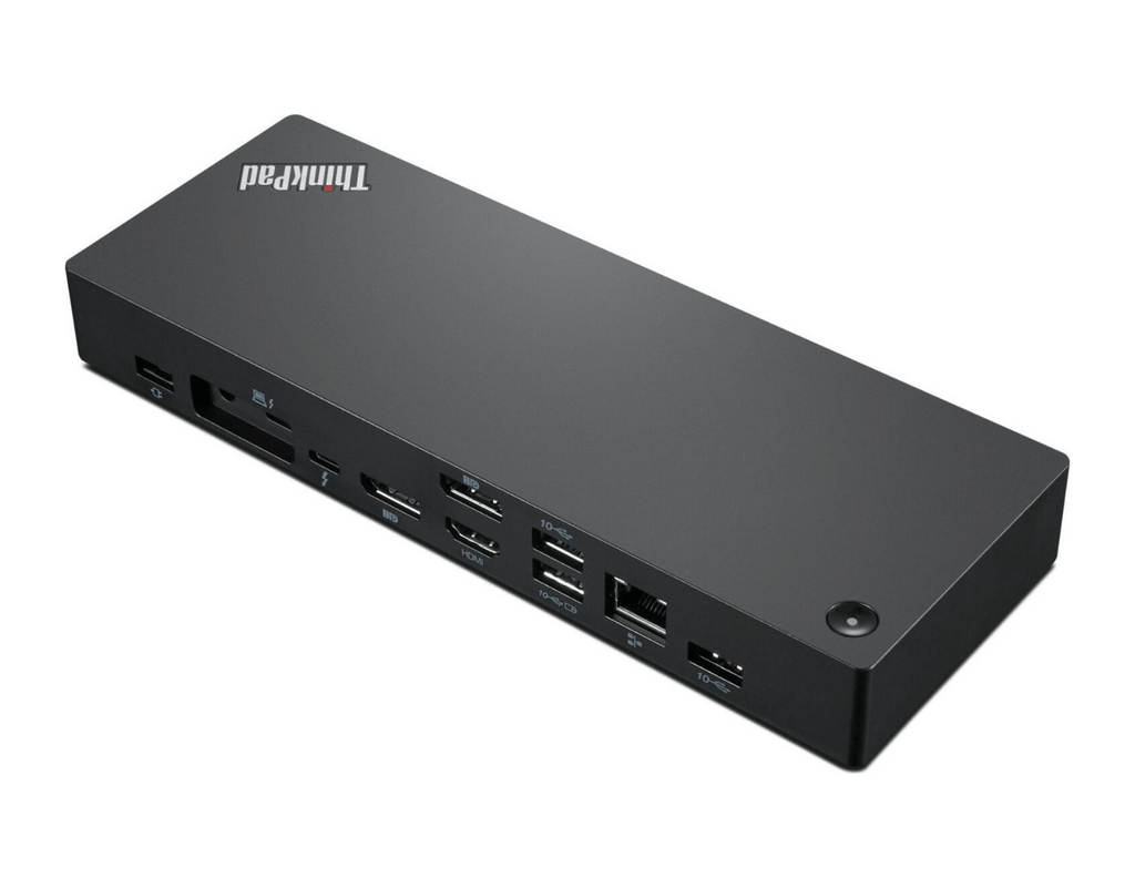 Lenovo ThinkPad Universal Thunderbolt 4 Dock docking station including 135-watt power supply and Thunderbolt 4 cable 40B00135EU