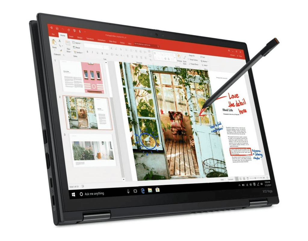 Lenovo ThinkPad X13 Yoga Gen 2 Display touch da 13,3 pollici Intel Core i7 1 TB SSD 16 GB Windows 11 Pro LTE Impronta digitale