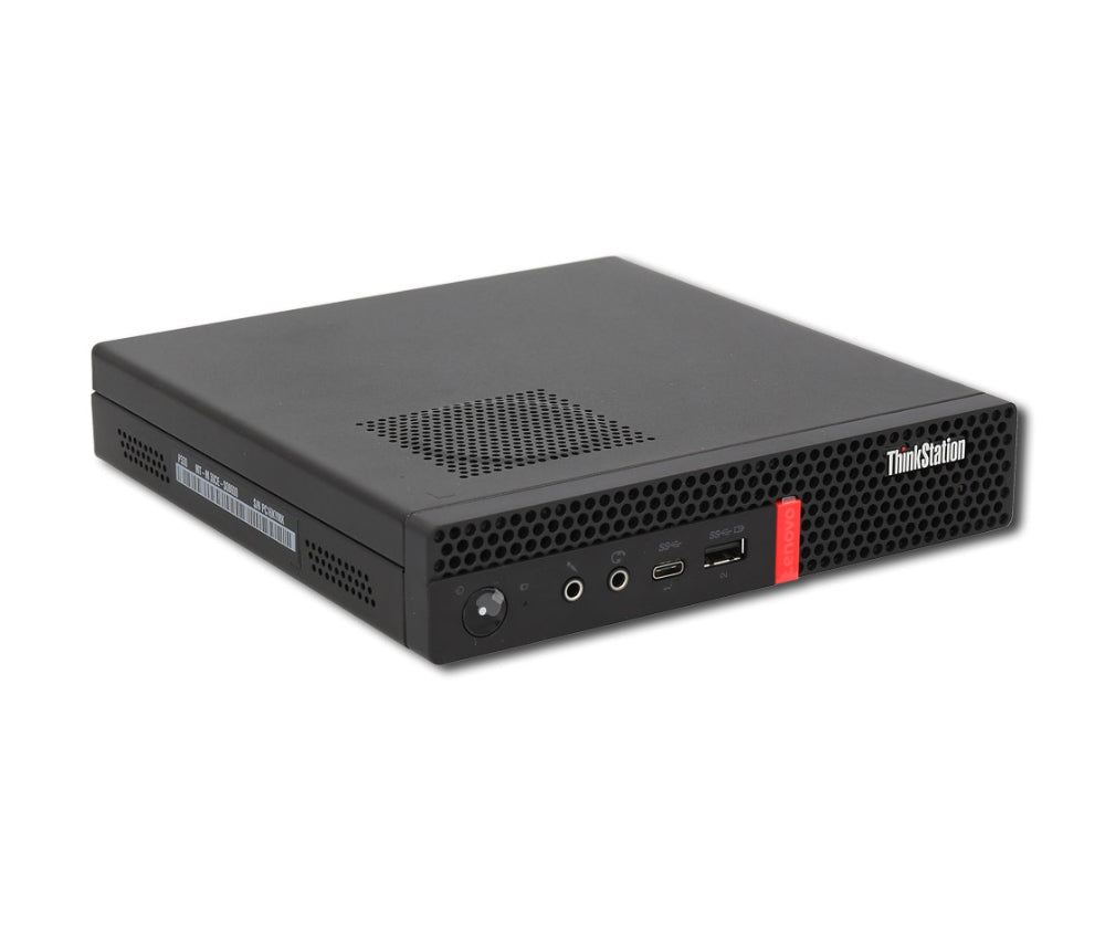 Lenovo ThinkStation P330 Tiny USDT Intel Six Core i7 512GB SSD 16GB Windows 11 Pro Nvidia Quadro