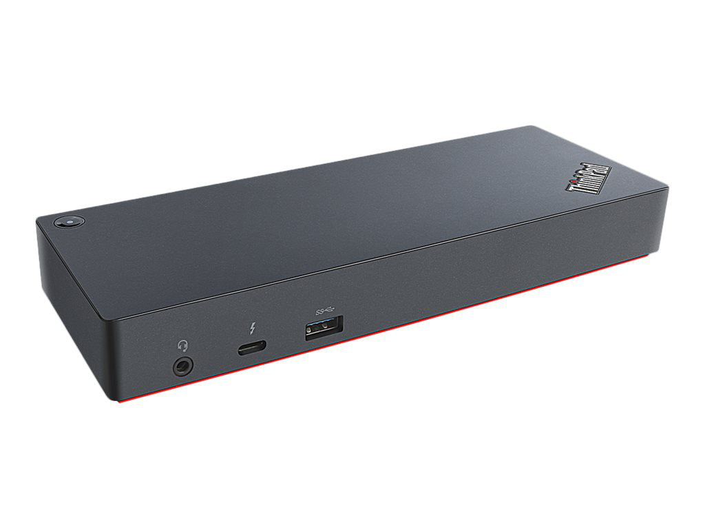Lenovo Thinkpad Thunderbolt 3 Dock 40AC docking station including 135-watt power supply and USB-C cable 40AC0135EU