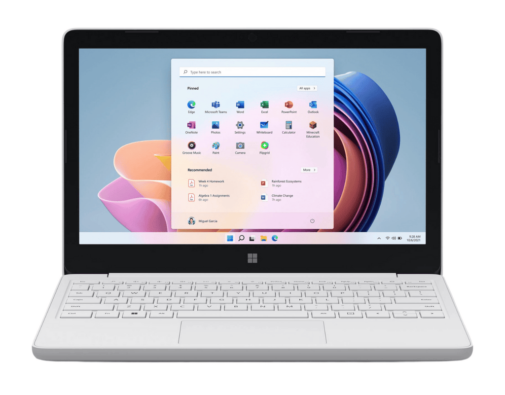 Microsoft Surface Laptop SE 11.6 inch HD Intel Celeron 128GB SSD 8GB Windows 11 SE Webcam