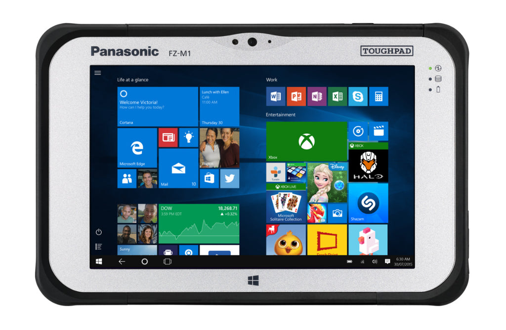 Panasonic Toughpad FZ-M1 MK3 Tablet 7 Inch Touch Display Intel Core i5 256GB SSD 8GB Windows 10 Pro UMTS LTE